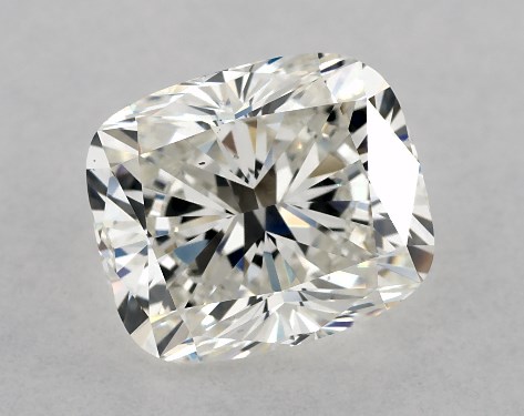 GIA 1.50 Carat H-VS2 Very Good Cut Cushion Modified Diamond